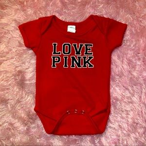 New!!! Boutique VS Pink baby onesie